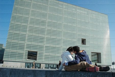 08RT0052-Cubos del Kursaal. San Sebastán, Gipuzkoa, Euskadi