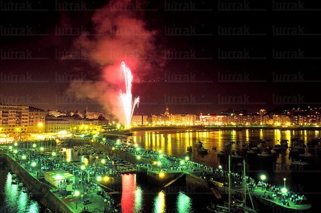 08RT0059-Fuegos Artificiales. Semana Grande. San Sebastián, Gip