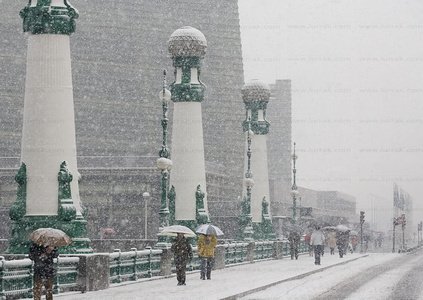 09JHJ_0038-Nieve en los Cubos del Kursaal, San Sebastian, Gipuzk