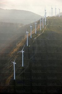 09PXE_1034-Fotografía aérea de un parque eÛlico, Navarra