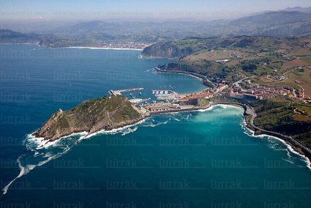 09PXE_803-Vista aérea del Ratón de Getaria, Gipuzkoa, Euskadi