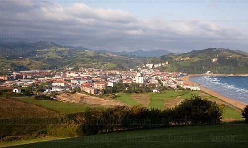 09PXE_906-Vista desde Talai-Mendi. Zarautz, Gipuzkoa