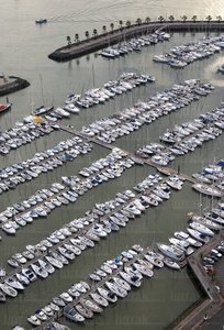 09PXE_943-Vista aérea del puerto deportivo. Hendaya, Lapurdi, F