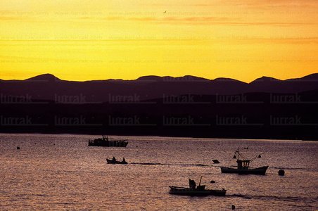 010RT_0043-Amanece en la Bahía de San Juan de Luz, Lapurdi, Francia
