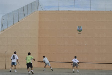 010RT_0077-Pala. Pelota Vasca. Frontón de Ziburu, Lapurdi, Fran