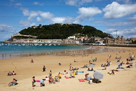 011PXE_0894-Playa de La Concha. San Sebastián, Gipuzkoa, Euskad