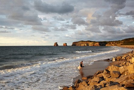 011PXE_0957-Playa de Hondarraitz. Hendaya, Lapurdi, Francia