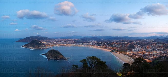 013PXE_0232-Bahía de La Concha desde Igeldo. San Sebastián, Gi