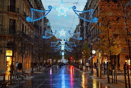 013PXE_682-Calle Getaria. Navidades. Donostia. Gipuzkoa, Euskadi