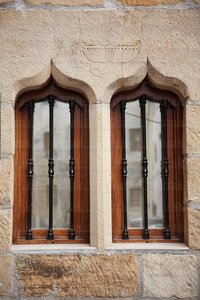 09445-Ventanas conopiales. Orio, Gipuzkoa, Euskadi