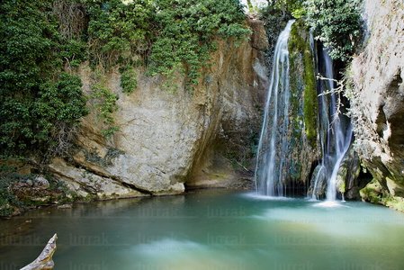 09882-Cascada del Molino. Río Sabando. Antoñana, Alava, Euskad
