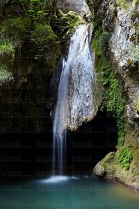 09890-Cascada de Aguaque. Río Sabando. Antoñana, Alava, Euskad