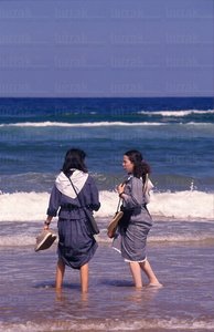 03100-Chicas Euskal Festak. Zarautz, Gipuzkoa, Euskadi