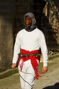 Moxaurre en el Carnaval de Unanu, Navarra