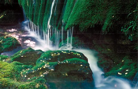 05201-Cascadas de La Tobería. Sierra de Entzia. Andoin, Alava, 