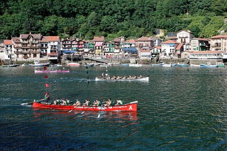 06903-Regatas de Traineras. Pasaia, Gipuzkoa, Euskadi