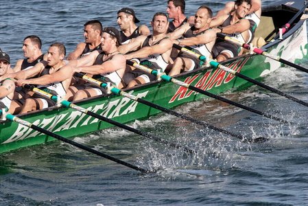 06917-Regatas de Traineras. Pasaia, Gipuzkoa, Euskadi