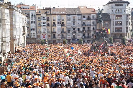 06922-Fiesta de la Virgen Blanca. Vitoria, Alava, Euskadi