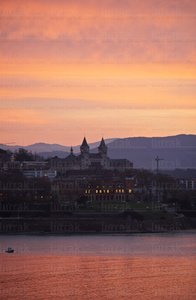 07353-Atardecer en el  Palacio Miramar. San Sebastián, Gipuzkoa