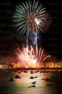 07655-Fuegos Artificiales. Semana Grande. San Sebastián, Gipuzk