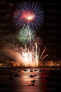 07656-Fuegos Artificiales. Semana Grande. San Sebastián, Gipuzk