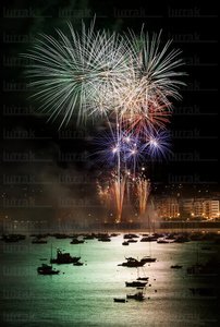 07657-Fuegos Artificiales. Semana Grande. San Sebastián, Gipuzk