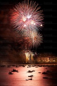 07658-Fuegos Artificiales. Semana Grande. San Sebastián, Gipuzk