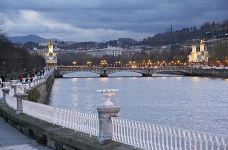 07761-Paseo de Francia y Río Urumea. San Sebastián, Gipuzkoa, 