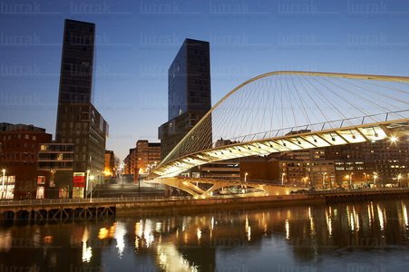 08028-Puente Zubi Zuri, Bilbzo, Bizkaia, Euskadi