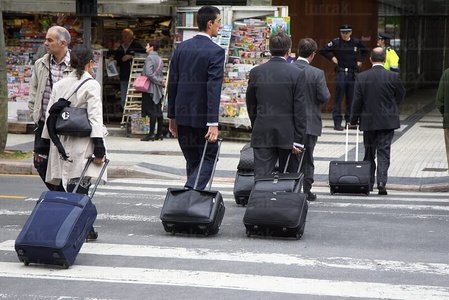 08481-Ejecutivos de viaje. san sebastián, Gipuzkoa, Euskadi