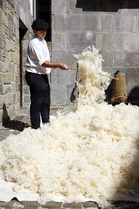 08755-Vareo de Lana. Ohripean, Ochagavía, Navarra
